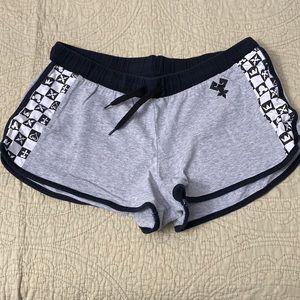 Gray soft shorts with kingdom hearts logo! Size Medium!